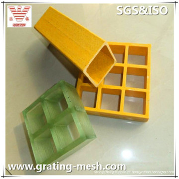 Grade moldada em fibra de vidro, GRP / FRP Grating